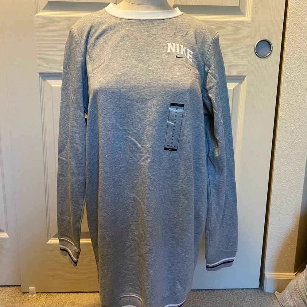 NIKE Grey Sweater Dress NWT